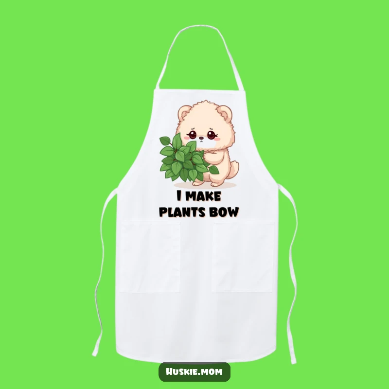 Funny Gardener Fluffy Animal Apron - Hilarious Cooking & Crafting Gift
