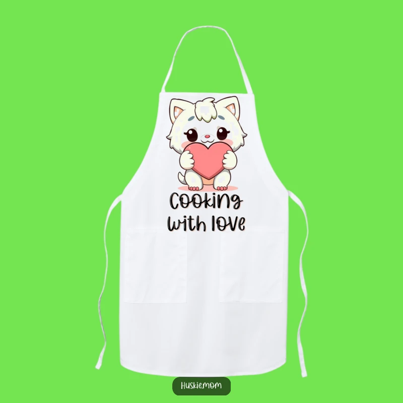 Funny Heart Hug Apron: Cook with Love & Flair