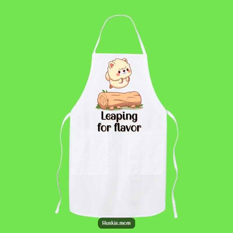 Funny Leaping Animal Apron: Active Chef Character, Practical Funny Gift