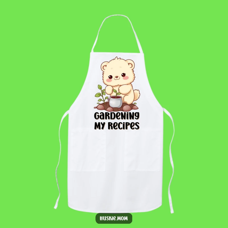 Funny Gardening Animal Apron: Gardener Character, Practical Funny Gift