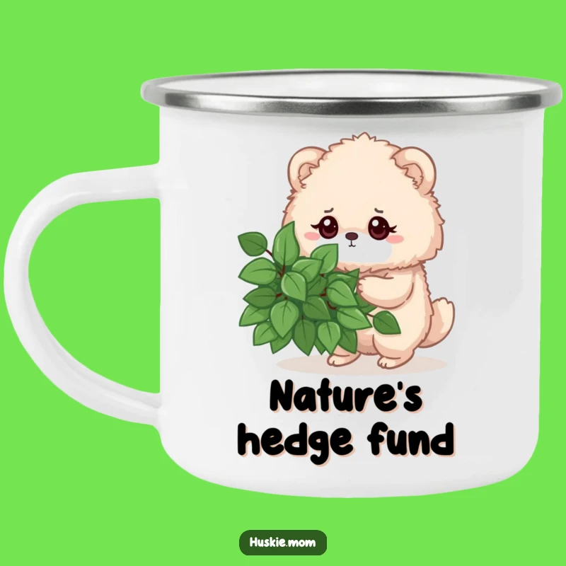 Funny Pruning Fluffy Animal Camping Mug - Outdoor Adventure Gift