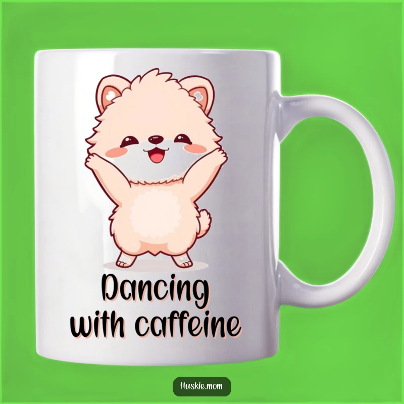 Funny Dancing Animal Mug: Happy Character, Perfect Party Funny Gift