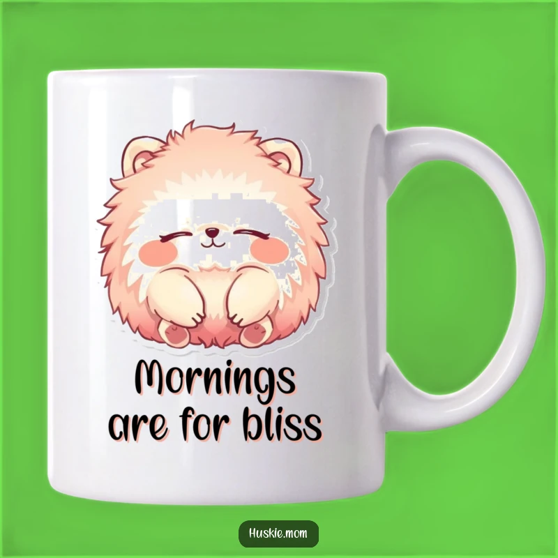 Funny Relaxing Animal Mug - Vibrant Serenity Character, Perfect Funny Gift for Peace Lovers!