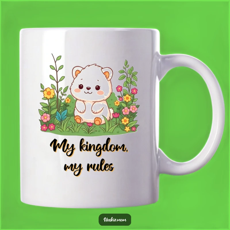 Funny Fluffy Garden Explorer Mug - Adorable Animal Lover Gift