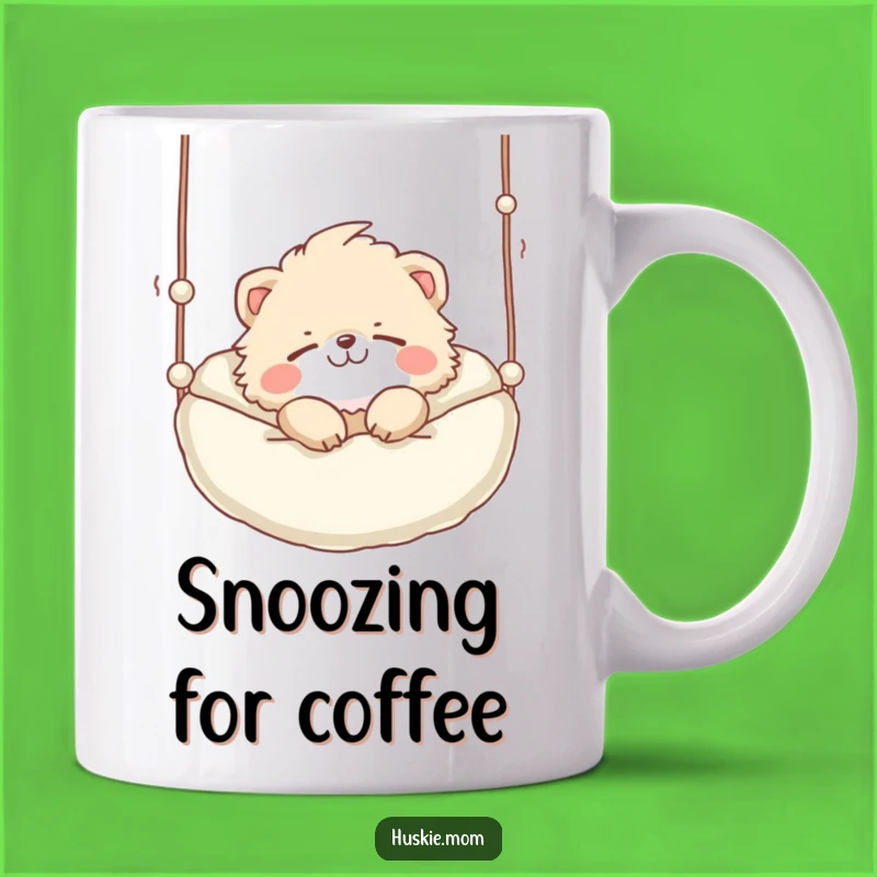 Funny Snoozing Animal Mug: Sleepy Character, Perfect Nap Time Funny Gift
