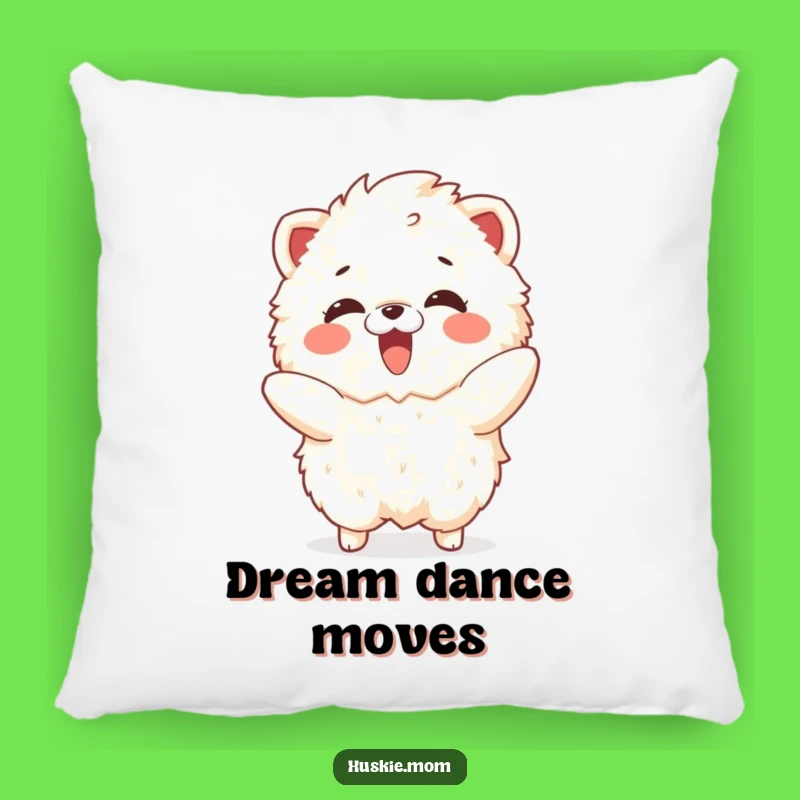 Cozy Funny Delighted Fluffy Animal Pillow: Cuddle and Dance!