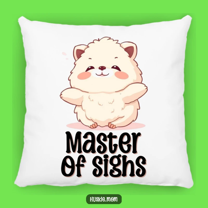 Funny Fluffy Animal Sigh Pillow - Comfy Relaxation Decor