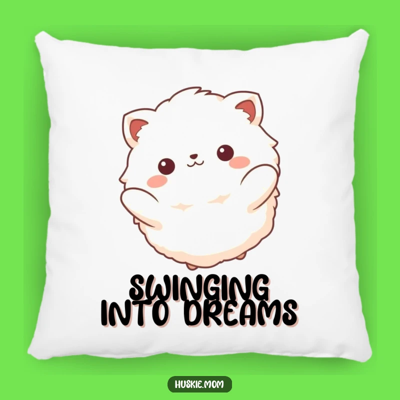 Funny Fluffy Animal Swinging Pillow: Cozy Comfort & Gentle Humor
