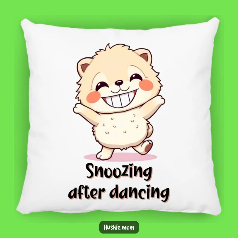Funny Fluffy Dancer Pillow: Cozy Comfort for Happy Vibes, Perfect Gift