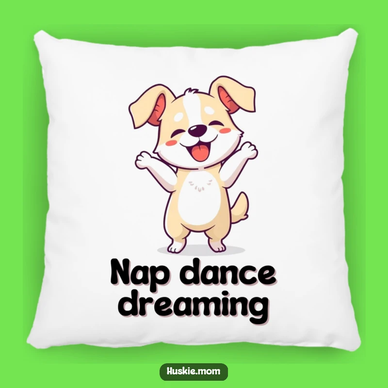 Funny Dog Dancing Pillow: Cuddle Up with Comedic Canine Comfort