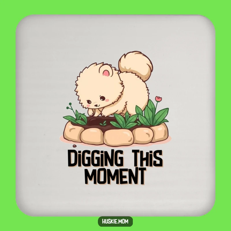 Funny Digging Fluffy Animal Coasters: Garden Protection, Perfect Funny Gift