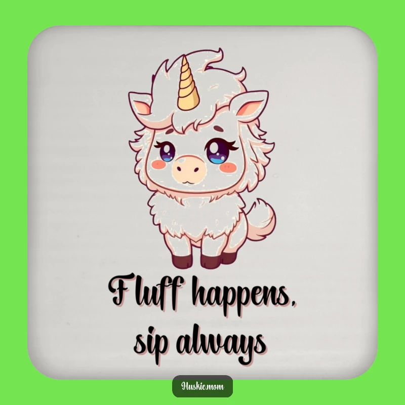 Funny Fluffy Animal Coasters: Protect Surfaces with a Mischievous Mane Toss