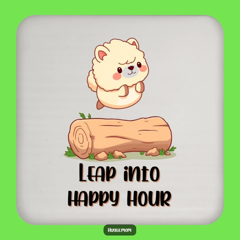 Funny Leaping Animal Coaster: Active Protection, Stylish Funny Gift