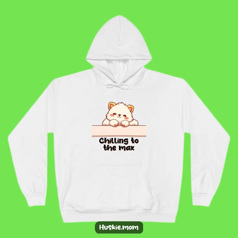 Cozy Funny Fluffy Animal Lounging Hoodie: Ultimate Relaxation & Humor