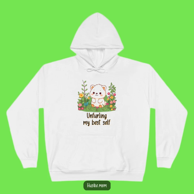 Funny Fluffy Garden Explorer Hoodie - Cozy Animal Lover Sweatshirt