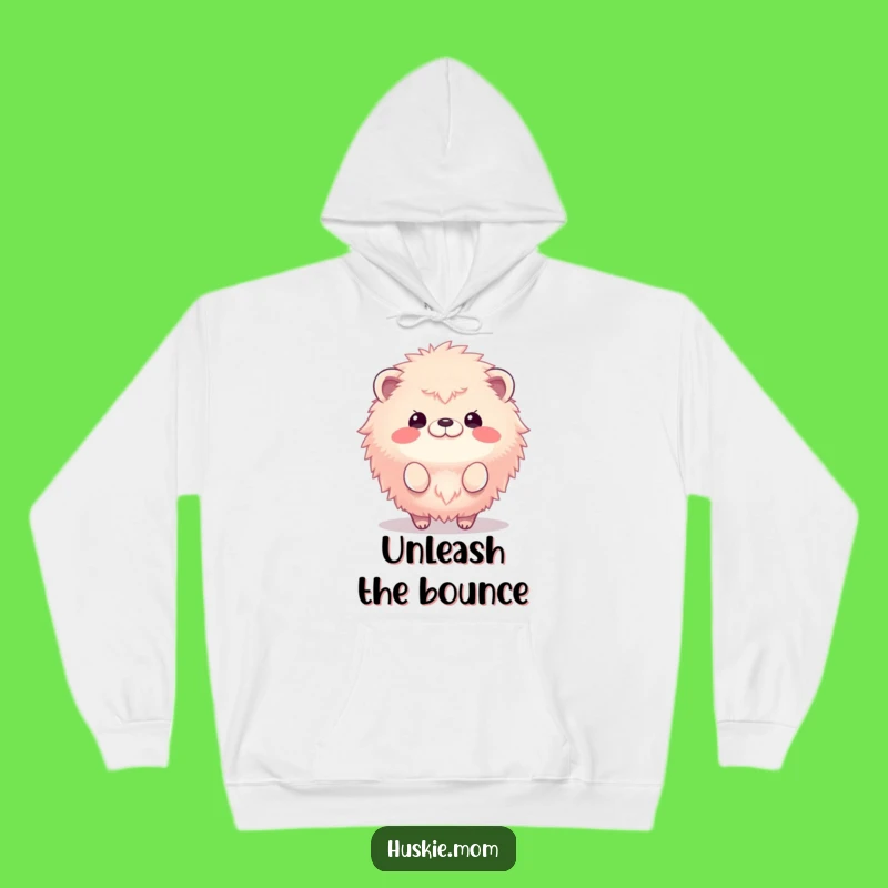 Cozy Funny Fluffy Animal Hoodie: Snuggle Up with Bouncing Joy!