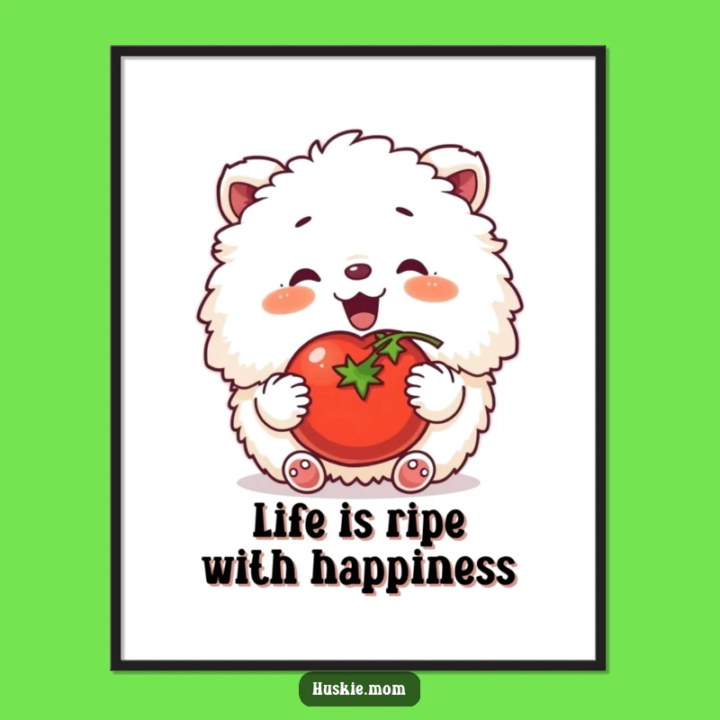 Funny Free Printable Wall Art Fluffy Animal Tomato Charming Downloadable Gift