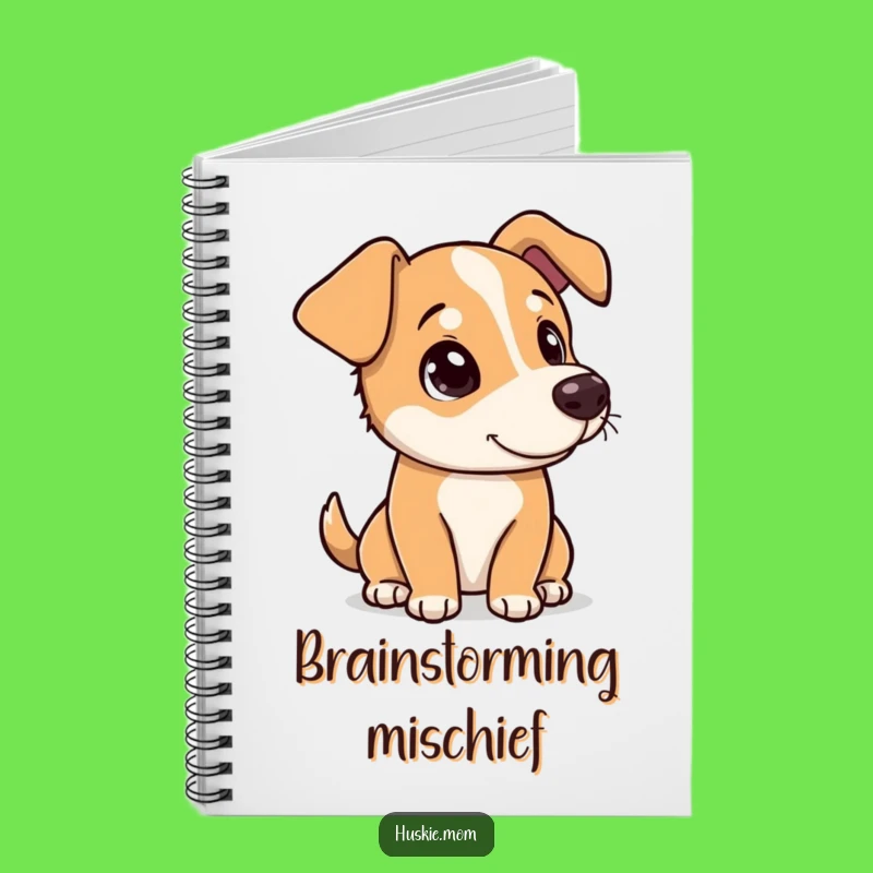 Funny Dog Curiosity Journal: Head Tilt Notebook, Thoughtful Funny Gift