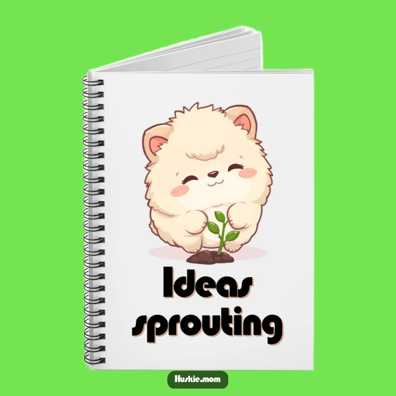 Funny Curious Fluffy Animal Notebook - Journal for Gentle Ideas
