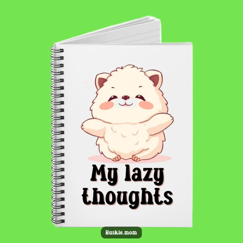 Funny Fluffy Animal Sigh Notebook - Jot Down Relaxing Thoughts