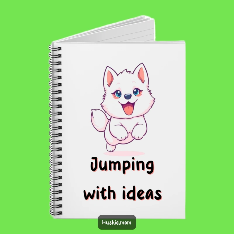 Funny Husky Puppy Notebook: Capture Moments with Joyful Pup, Great Humorous Gift
