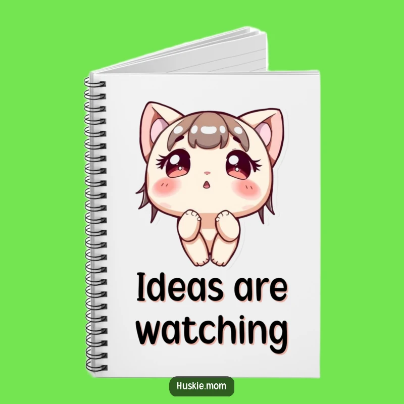 Funny Curious Character Notebook: Jot Down Your Wonders