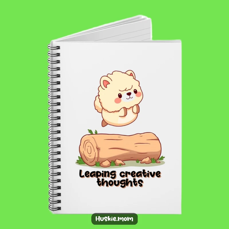 Funny Leaping Animal Notebook: Active Character, Dynamic Funny Gift Journal