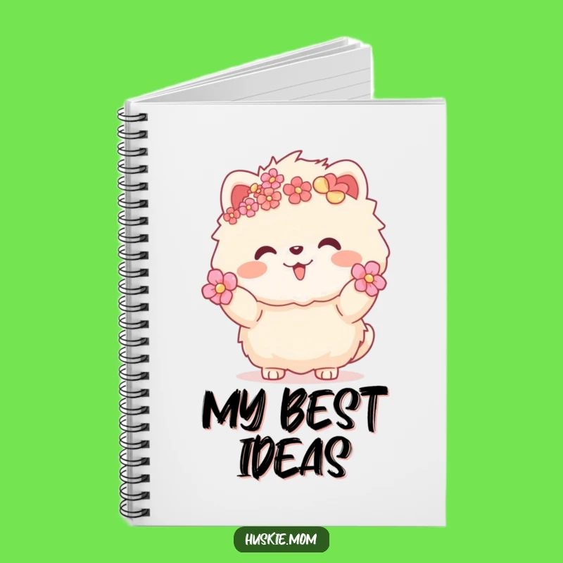 Funny Fluffy Animal Floral Journal - Cute Diary for Creative Minds