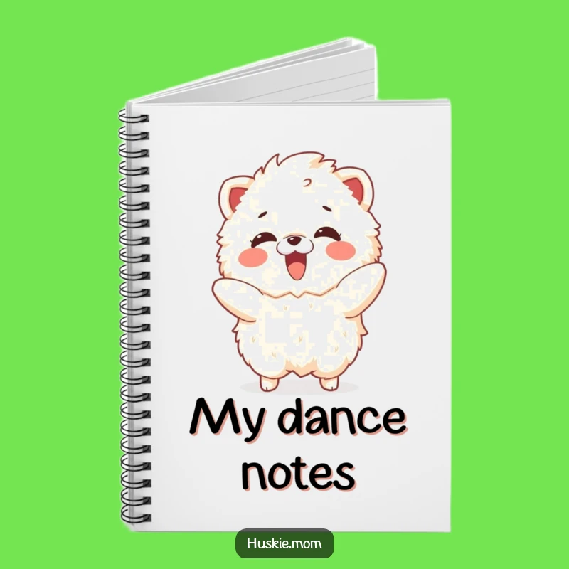 Funny Delighted Fluffy Animal Notebook: Dance Through Your Notes!