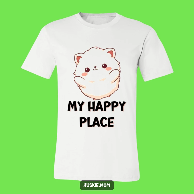 Funny Fluffy Animal Swinging T-Shirt: Relaxed & Hilarious Style
