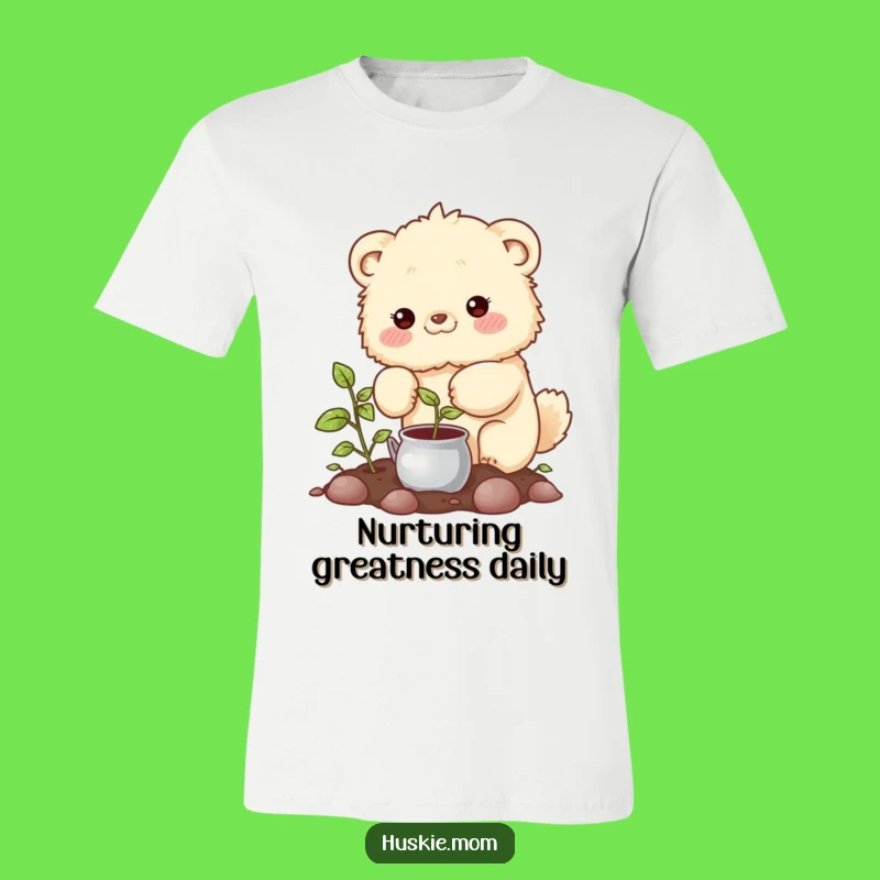Funny Gardening Animal T-Shirt: Nurturing Character, Ideal Plant Lover Funny Gift
