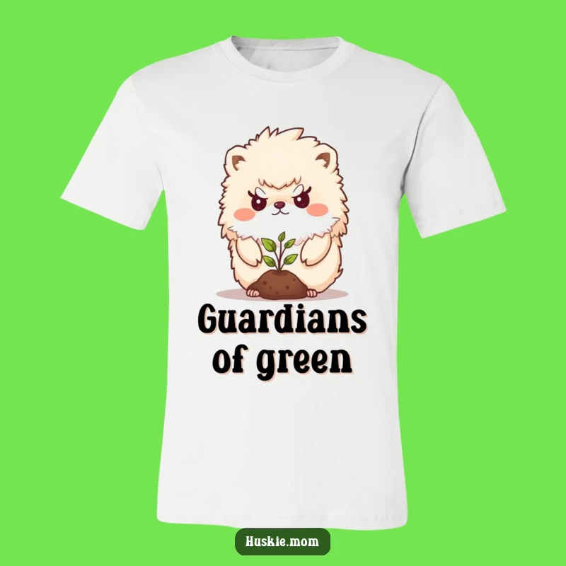 Funny Determined Animal T-Shirt - Cute Plant Protector Tee, Awesome Funny Gift!