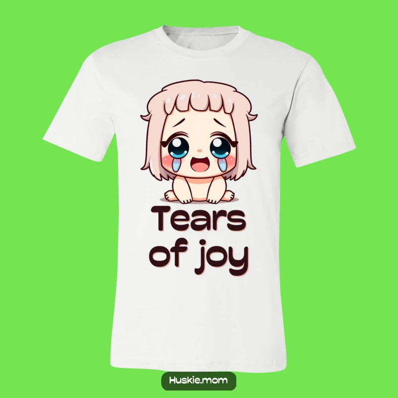 Funny Happy Tears T-Shirt: Hilarious Character Tee, Perfect Funny Gift