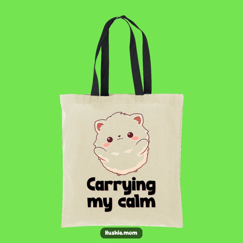 Funny Fluffy Animal Swinging Tote Bag: Carry Your Calm & Essentials