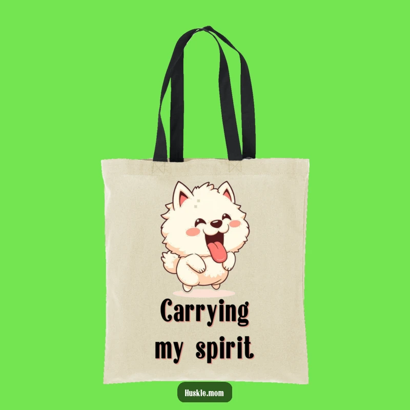 Funny Joyful Fluffy Animal Tote Bag - Energetic Leaping Accessory
