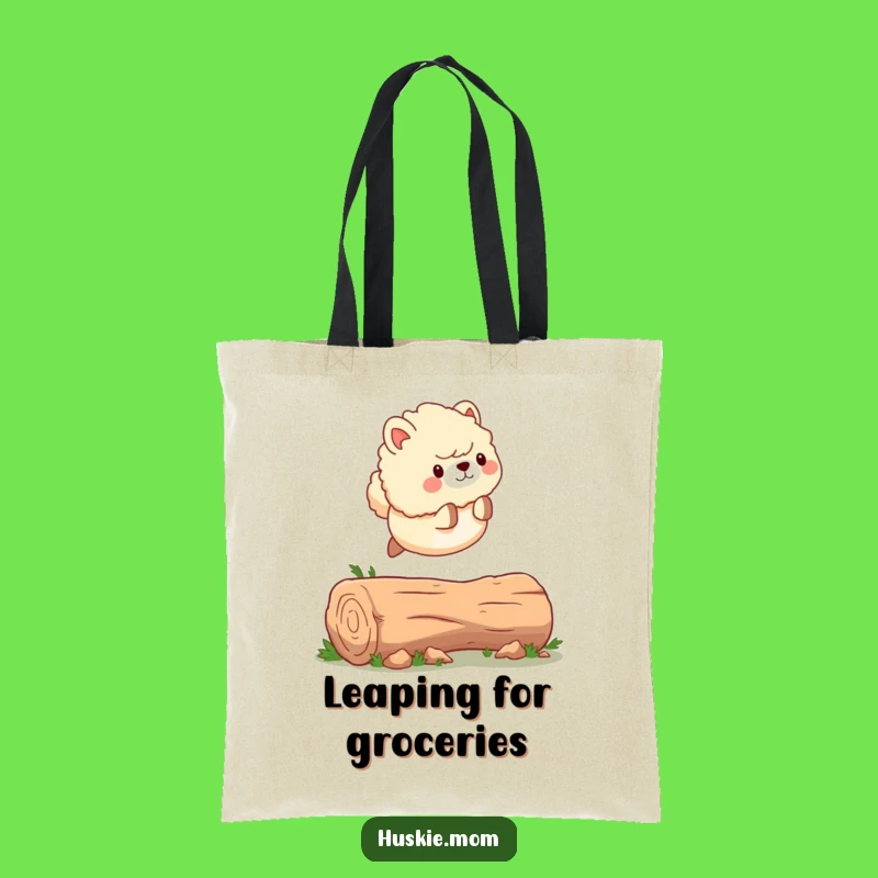 Funny Leaping Animal Tote Bag: Agile Character, Practical Funny Gift